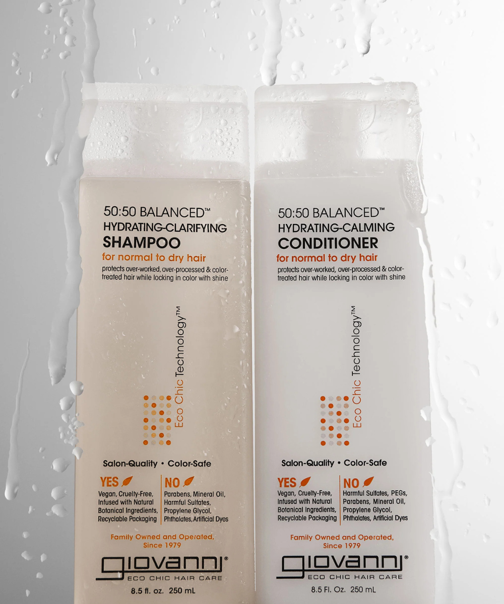 Balsam hidratant si echilibrant Giovanni Eco Chic 50:50 Balanced 250ml (2)