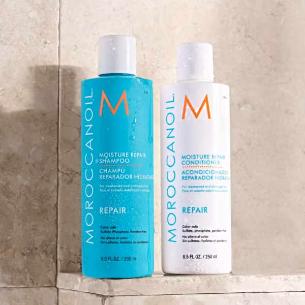 Balsam reparator si hidratant pentru par deteriorat Moroccanoil Moisture Repair 250ml