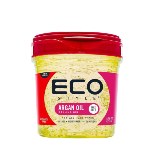 Gel de styling fixare puternica si hidratare EcoStyle Argan Oil 473ml