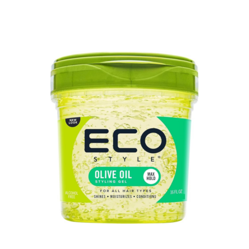 Gel de styling nutritiv fixare puternica EcoStyler Olive Oil 473ml