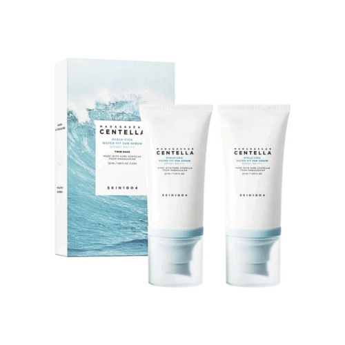 Set crema de fata cu protectie solara SPF50+ PA++++ Skin1004 Madagascar Centella Hyalu-Cica 50ml x 2 bucati