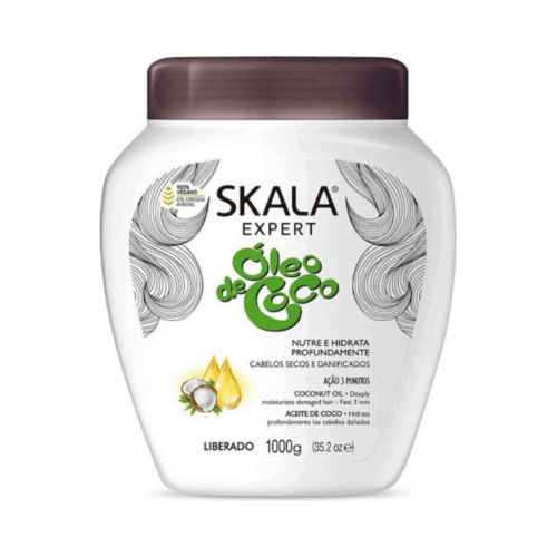 Tratament hranitor pentru par uscat Skala Ulei de Cocos 1000g