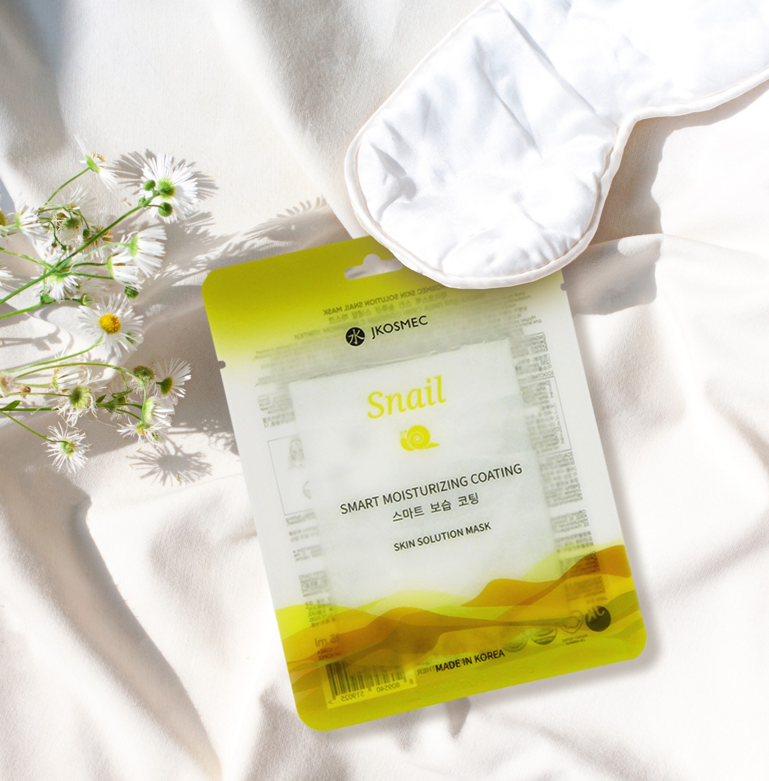 Masca regeneranta cu esenta de melc Jkosmec Skin Solution Snail Mask 25ml (2)