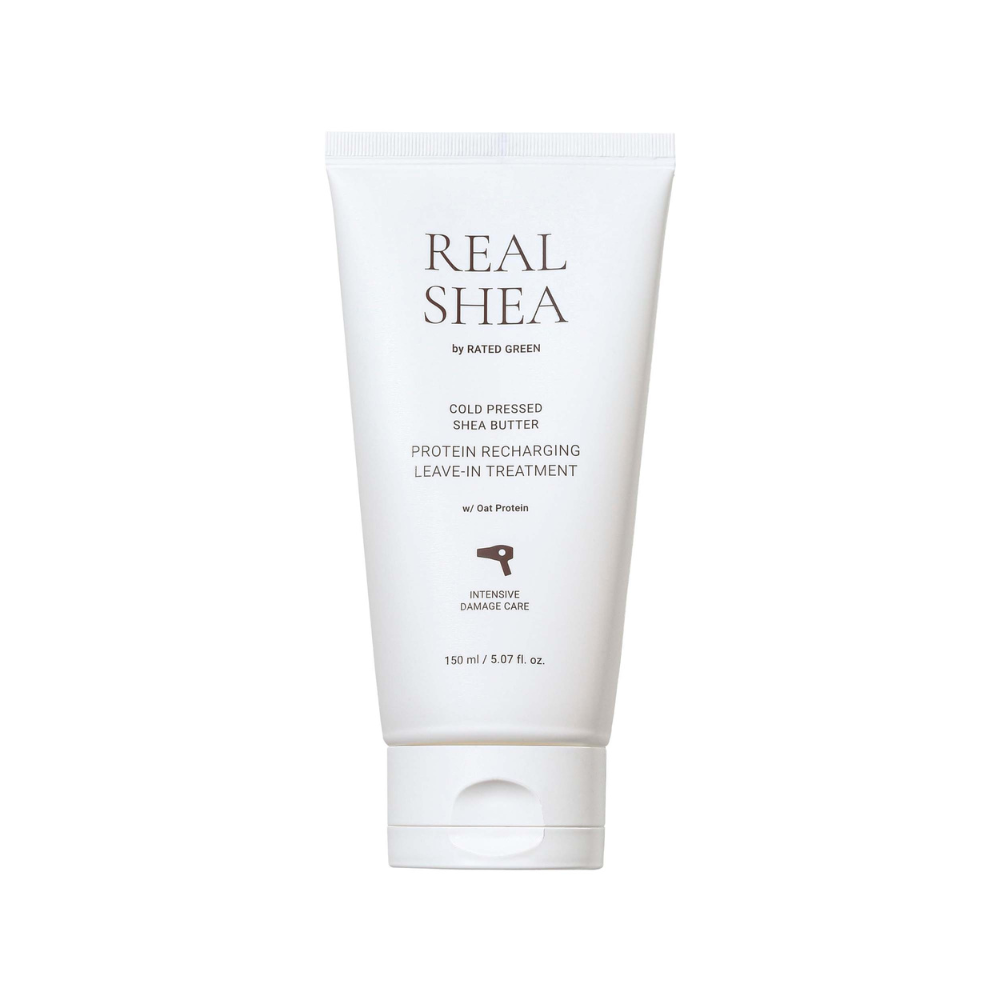 Tratament reparator fara clatire cu unt de shea Rated Green Real Shea Protein Recharging 150ml