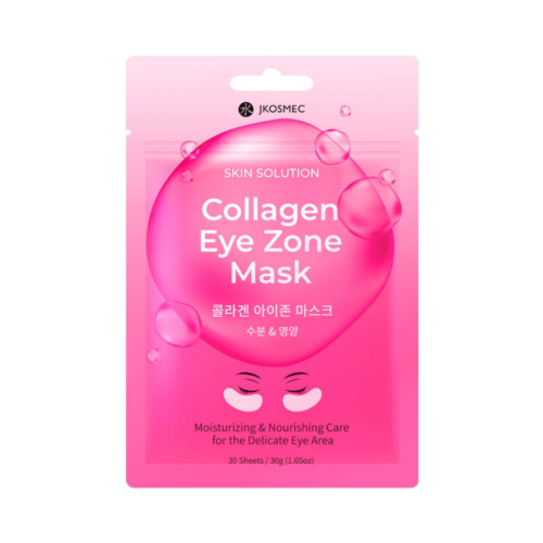 masca-colagen-ochi-jkosmec Masca hidratanta pentru conturul ochilor cu Colagen Jkosmec Skin Solution Collagen Eye Zone Mask 90ml