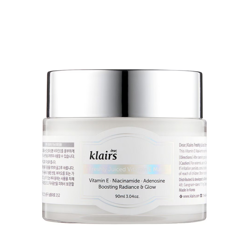 Masca hidratanta pentru fata cu Vitamina E dear, Klairs Freshly Juiced 90ml