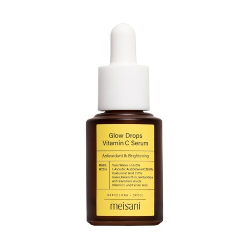Ser iluminator pentru fata cu Vitamina C Meisani Glow Drops 15ml