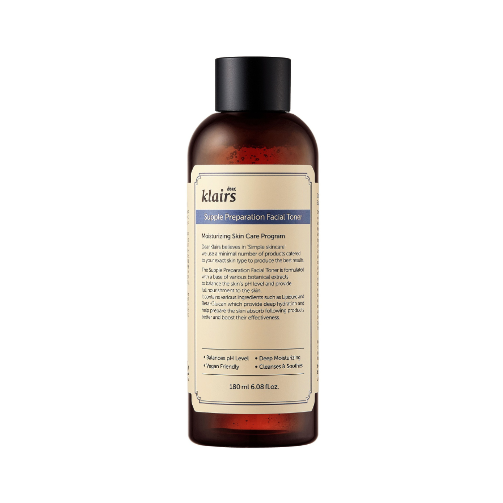 Toner hidratant pentru echilibrarea pH-ului dear, Klairs Supple Preparation 180ml