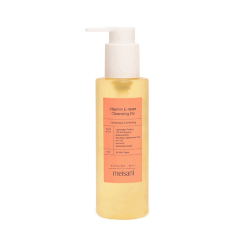 Ulei demachiant pentru piele sensibila cu Vitamina E Meisani 150ml