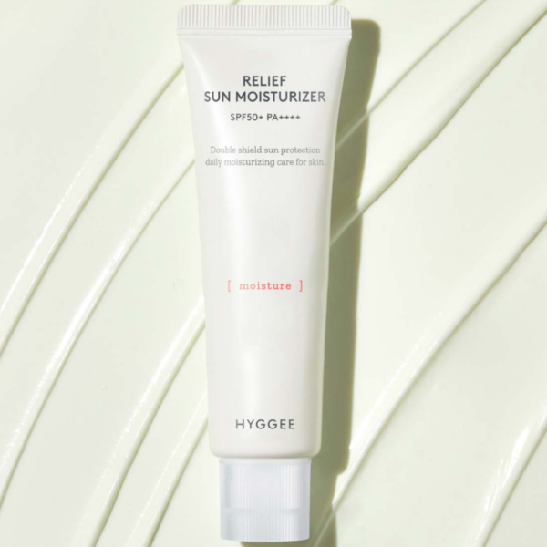 -15% (2) Crema cu protectie solara SPF50+ PA++++ Hyggee Relief Sun Moisturizer 50ml