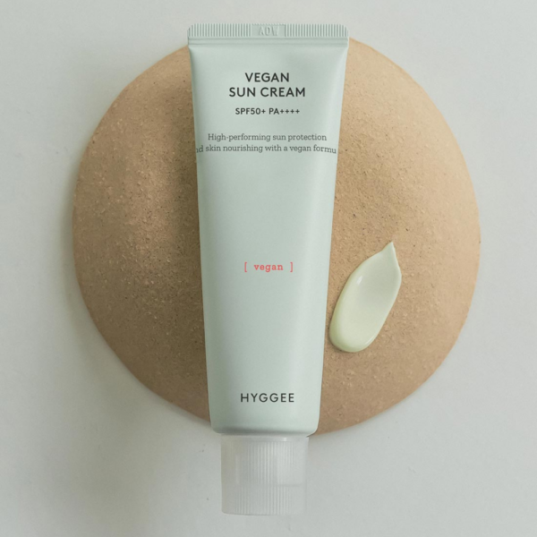 spf-vegan-hyggee-2 Crema cu protectie solara hidratanta SPF50+ PA++++ Hyggee Vegan Sun Cream 50ml