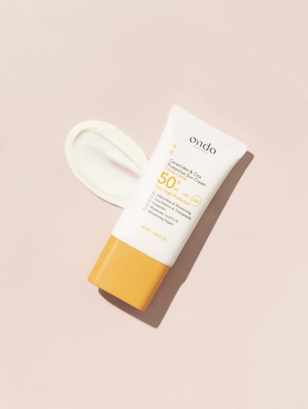 Crema cu protectie solara cu ceramide si cica SPF50+ Ondo Beauty 36.5 50ml