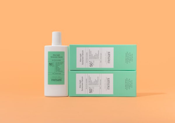 Crema cu protectie solara tip serum SPF50+ PA++++ Meisani Aloe-lujah 50ml