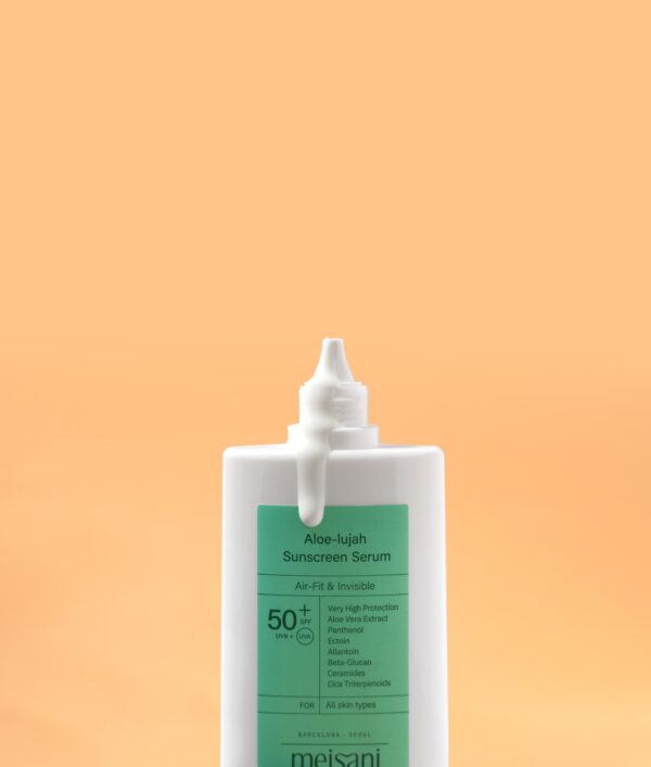 Crema cu protectie solara tip serum SPF50+ PA++++ Meisani Aloe-lujah 50ml