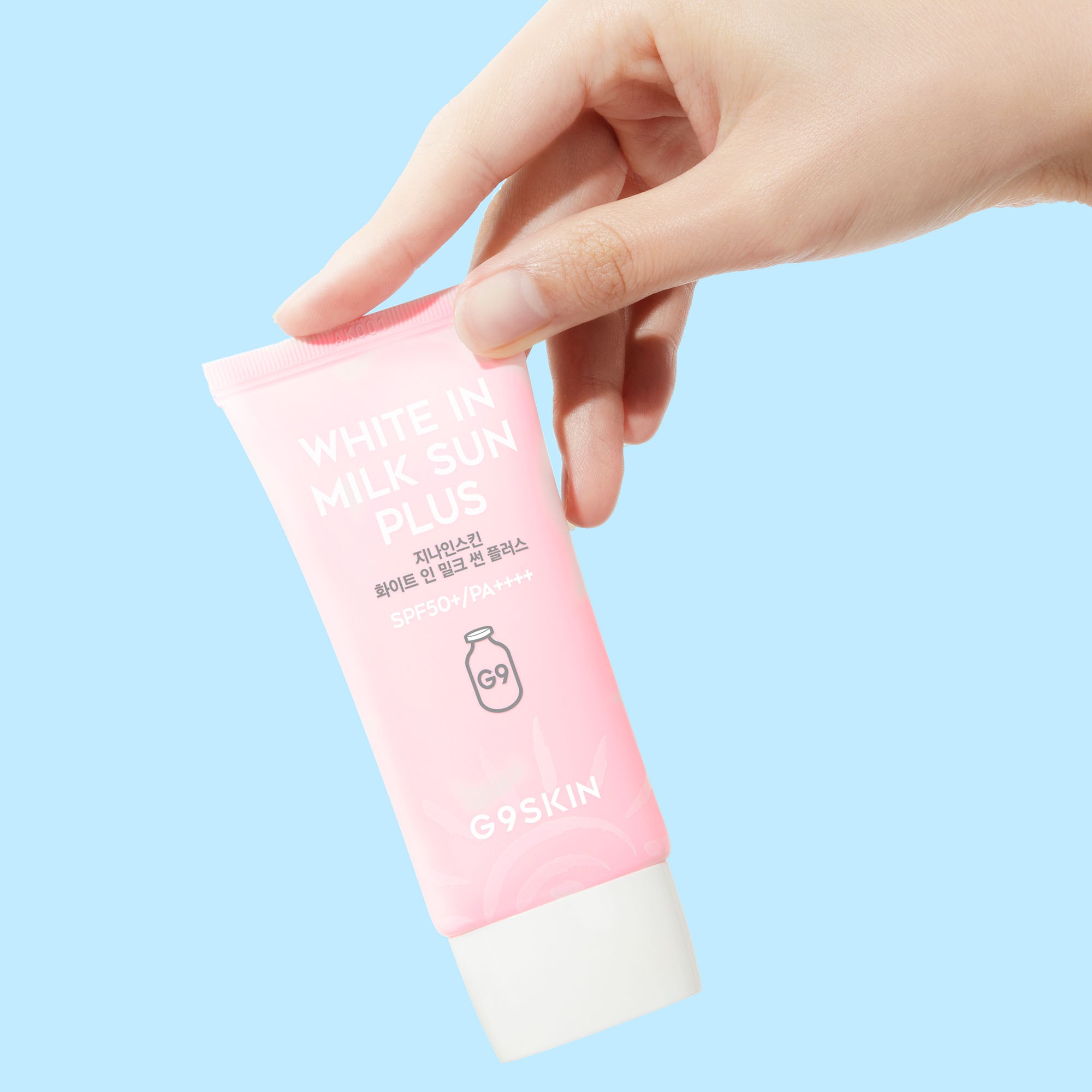 Crema cu protectie solara SPF50+ PA++++ G9 Skin White In Milk Sun Plus 40ml (3)