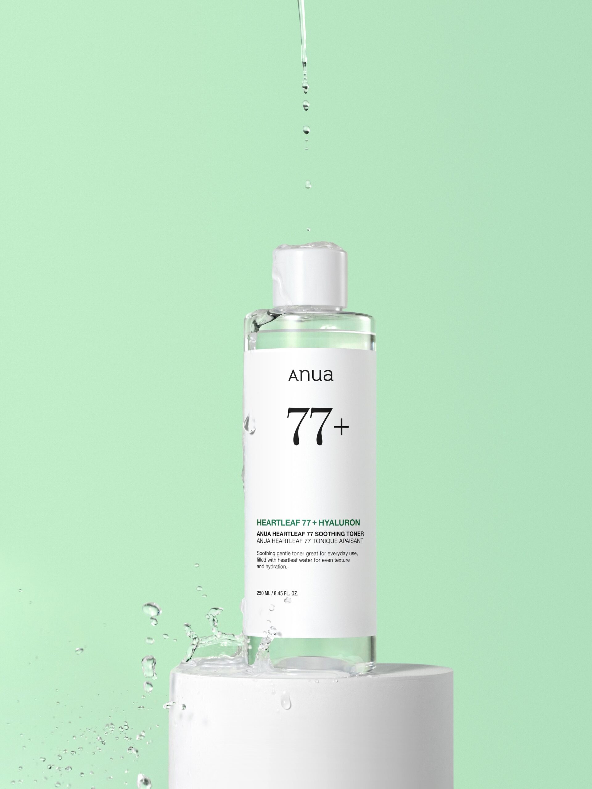 Toner de fata calmant cu extract de Heartleaf Anua Heartleaf 77% Soothing Toner 250ml (5)