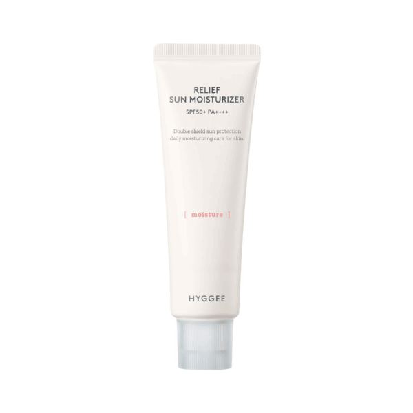 Crema cu protectie solara SPF50+ PA++++ Hyggee Relief Sun Moisturizer 50ml