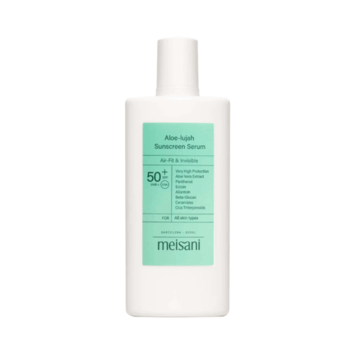 Crema cu protectie solara tip serum SPF50+ PA++++ Meisani Aloe-lujah 50ml