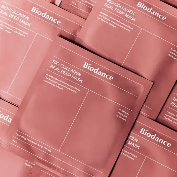 Masca de fata cu bio-colagen pentru hidratare si fermitate Biodance Bio-Collagen 34g