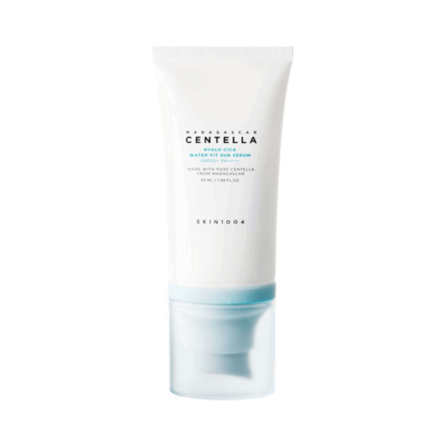 Crema de fata cu protectie solara, acid hialuronic si centella SPF50+ PA++++ Skin1004 Madagascar Centella Hyalu-Cica 50ml
