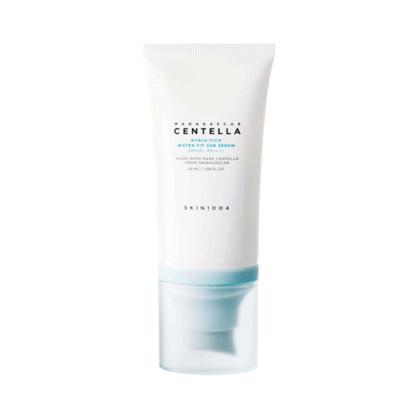 Crema de fata cu protectie solara, acid hialuronic si centella SPF50+ PA++++ Skin1004 Madagascar Centella Hyalu-Cica 50ml