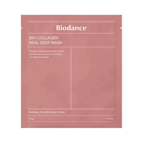 Masca de fata cu bio-colagen pentru hidratare si fermitate Biodance Bio-Collagen 34g