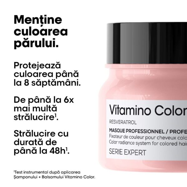 Masca de par pentru par vopsit L’Oréal Professionnel Serie Expert Vitamino Color 500ml