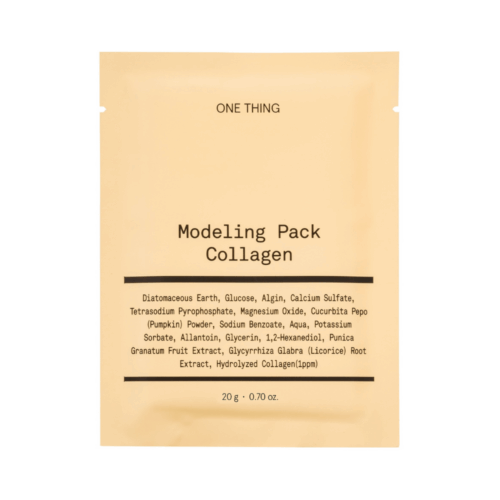 Masca pentru fata cu colagen One Thing Modeling Pack Collagen 20g
