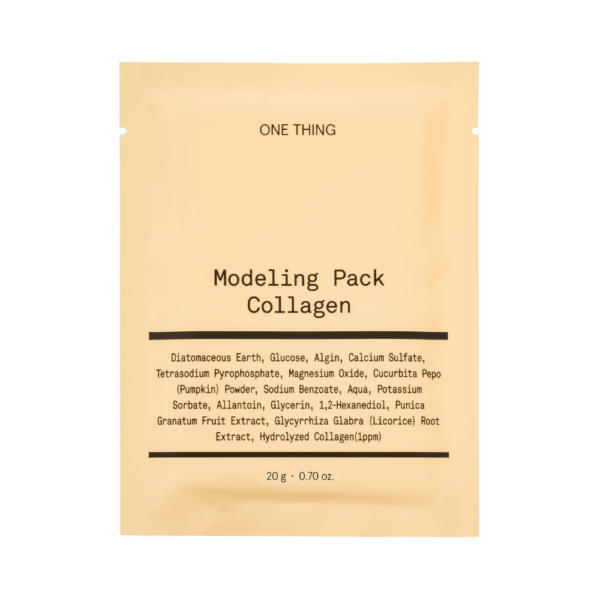 Masca pentru fata cu colagen One Thing Modeling Pack Collagen 20g