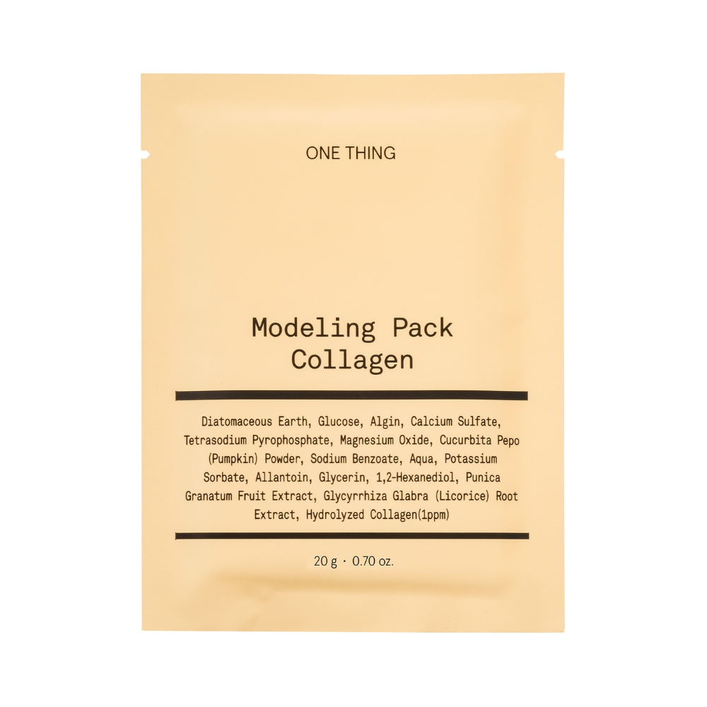 Masca pentru fata cu colagen One Thing Modeling Pack Collagen 20g