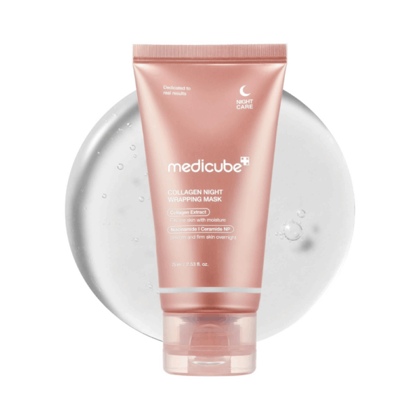 Masca faciala de noapte cu colagen pentru fermitate Medicube Collagen Night Wrapping Mask 75ml