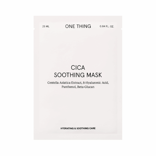 masca-one-thing-centella Masca pentru fata cu Centella Asiatica One Thing Cica Soothing Mask 20g