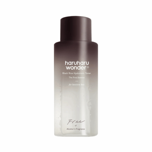 Toner cu acid hialuronic si orez negru pentru ten sensibil Haruharu Wonder 150ml