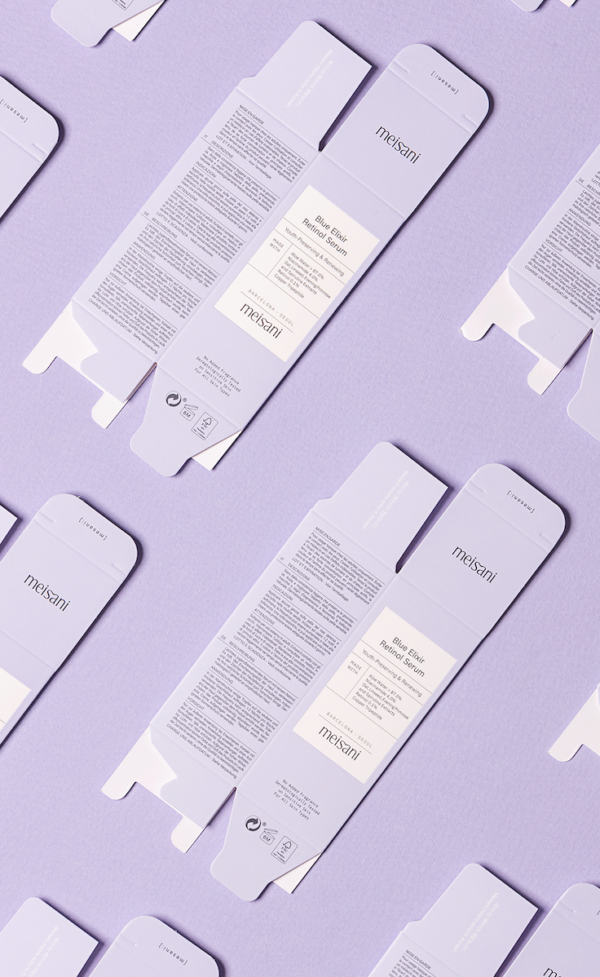 Ser de fata cu retinol Meisani Blue Elixir Retinol Serum 15ml