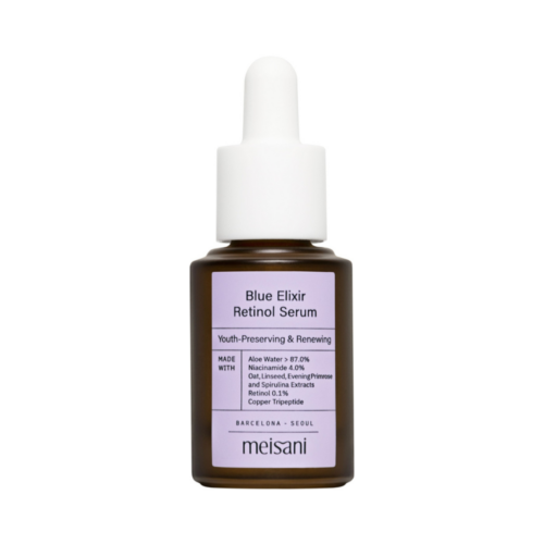Ser de fata cu retinol Meisani Blue Elixir Retinol Serum 15ml