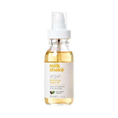 Ulei de par cu argan pentru stralucire si hidratare Milk Shake Argan Glistening Oil 50ml