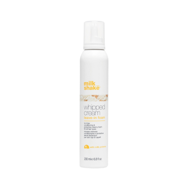 Balsam hidratant spuma fara clatire pentru par uscat Milk Shake Whipped Cream 200ml