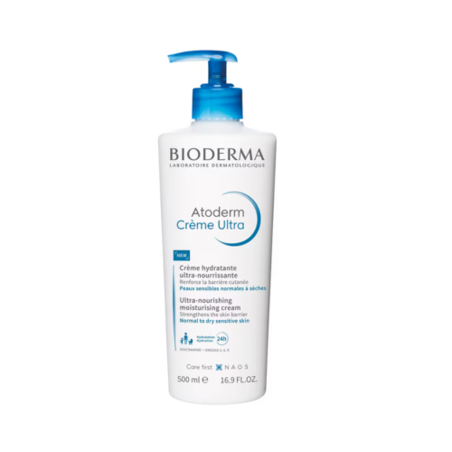 Crema hidratanta pentru fata si corp Bioderma Atoderm Creme Ultra 500ml