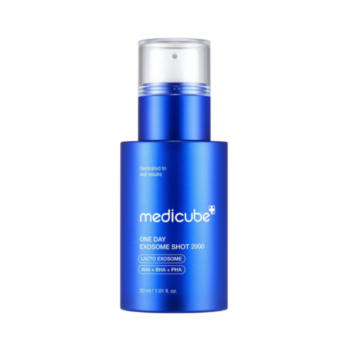 Ser de fata pentru imbunatatirea texturii Medicube One Day Exosome Shot Pore Ampoule 2000 30ml