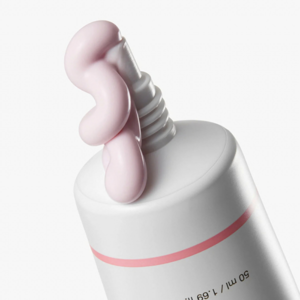 medicube-spf-textura Crema cu protectie solara SPF50+ PA++++ cu PDRN, glutation si niacinamida Medicube Pink Tone Up 50ml