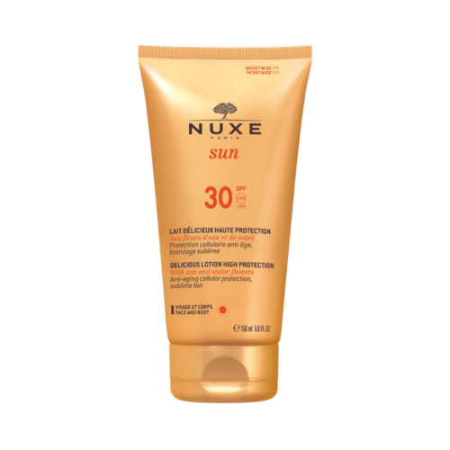 Lotiune cu protectie solara SPF30 pentru fata si corp Nuxe Sun 150ml