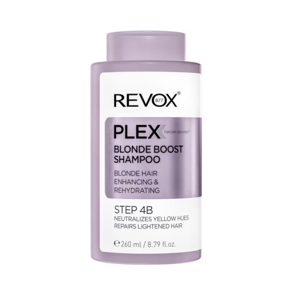 Sampon nuantator pentru par blond Revox Plex Step 4B 260ml