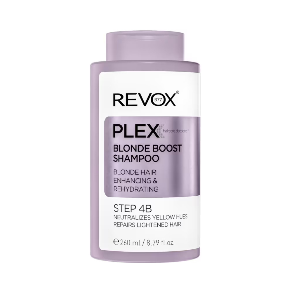 Sampon nuantator pentru par blond Revox Plex Step 4B 260ml