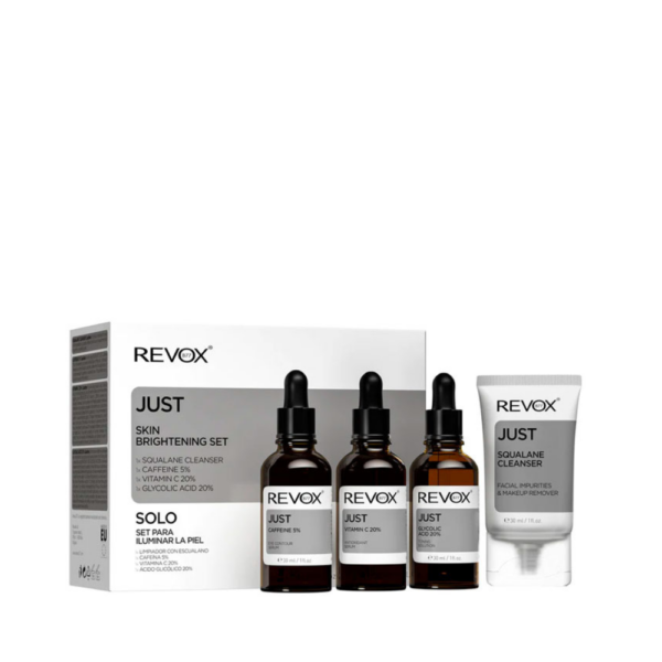 Set pentru luminozitatea tenului Revox B77 Just 4X30ml
