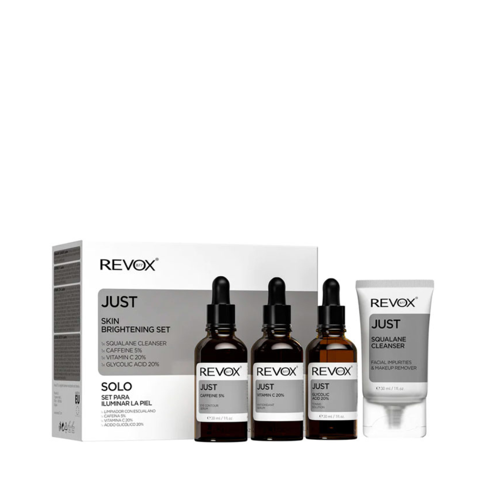 Set pentru luminozitatea tenului Revox B77 Just 4X30ml