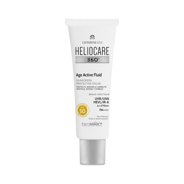 Fluid cu protectie solara SPF50 Cantabria Labs Heliocare Age Active 360º 50ml