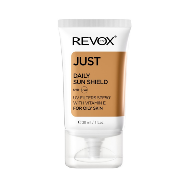 Crema cu protectie solara pentru ten gras SPF50+ Revox Just Daily Sun Shield 30ml
