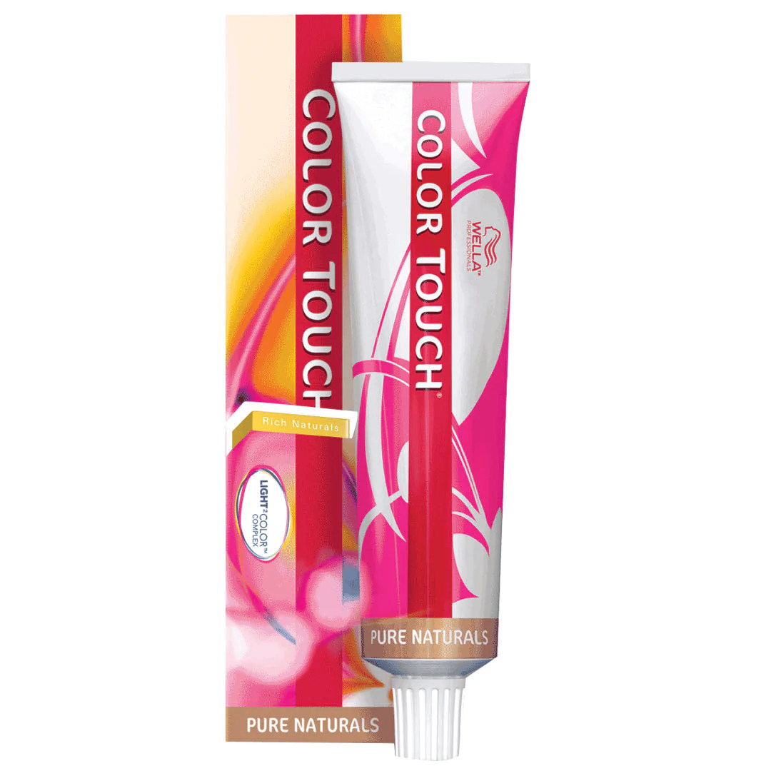 Vopsea de par semi-permanenta fara amoniac Wella Professionals Color Touch 9/03 blond luminos auriu natural 60ml
