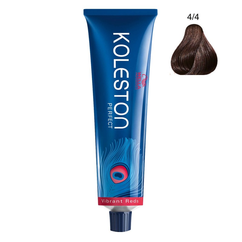 Vopsea permanentă de par Wella Professionals Koleston Perfect 4/4 Medium Brown Red 60ml