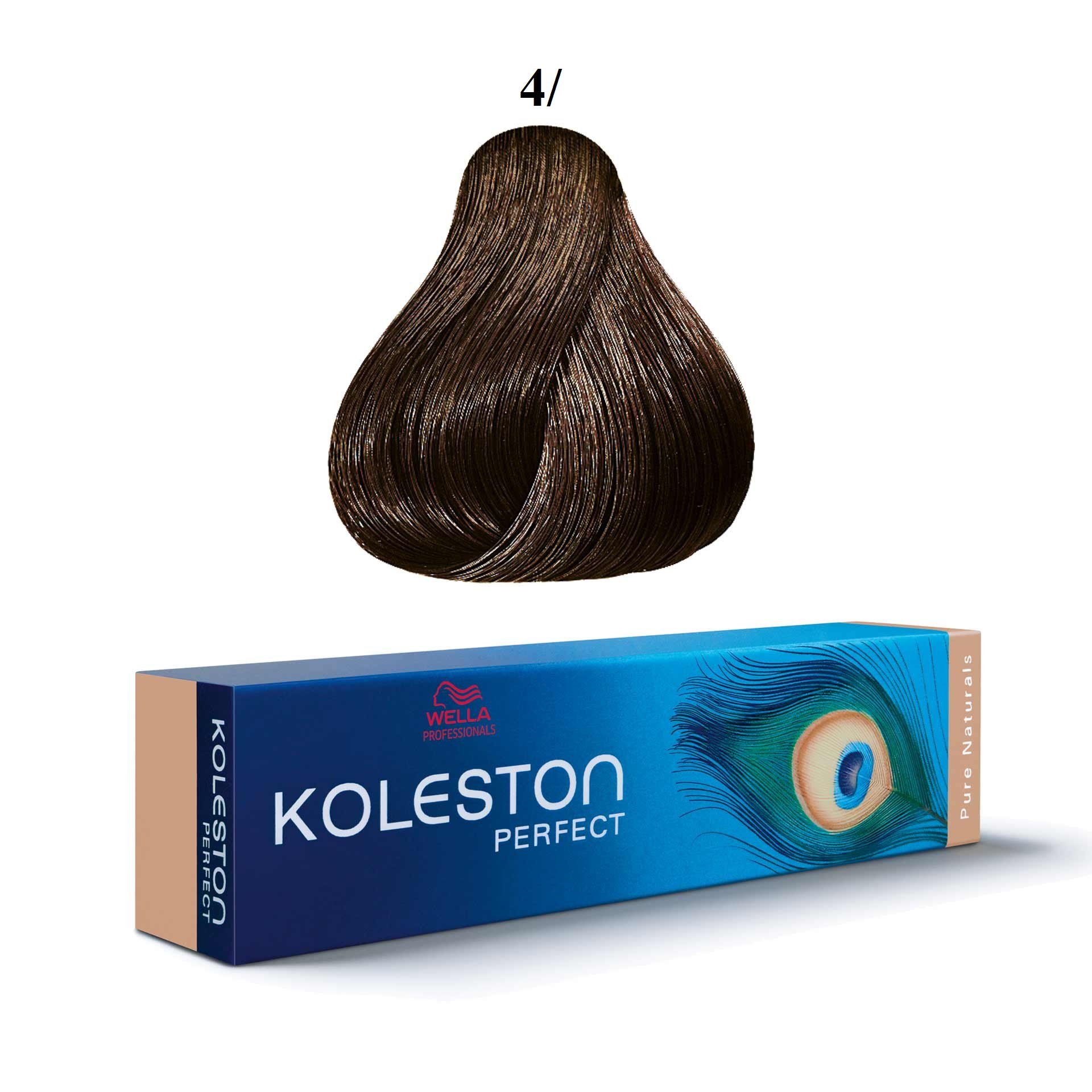 Vopsea permanenta de par Wella Professionals Koleston Perfect 4/ Medium Brown 60ml